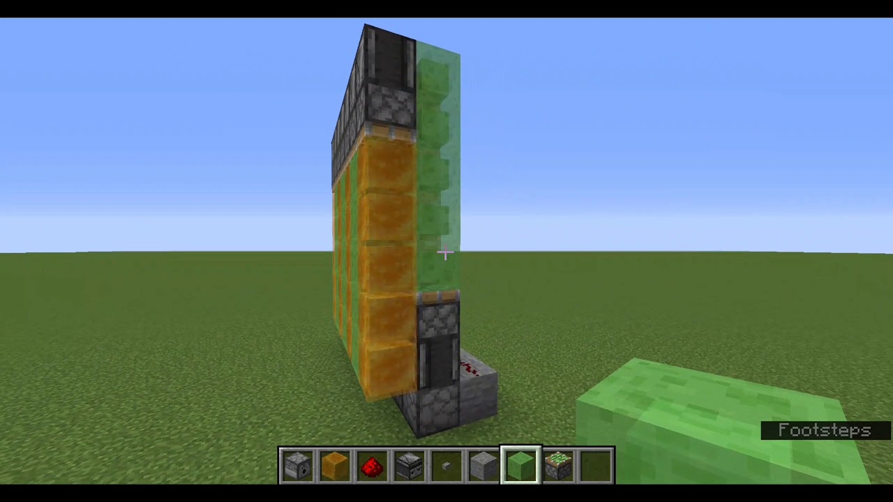 How to make Technoblade's secret vault door - Minecraft Tutorial -1