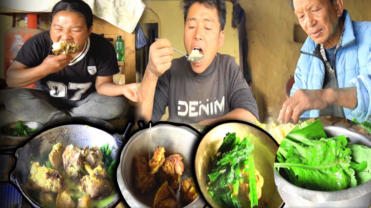 A taste of rural Nepal.Traditional organic pork and village style cooking @sarmilarai-ic3rz