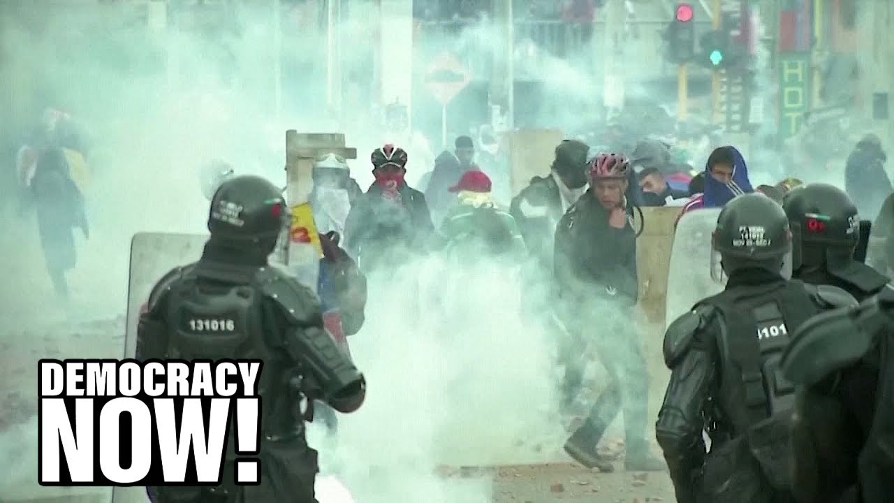 Human Rights Investigators Probe Deadly Colombian Government Crackdown on Protests