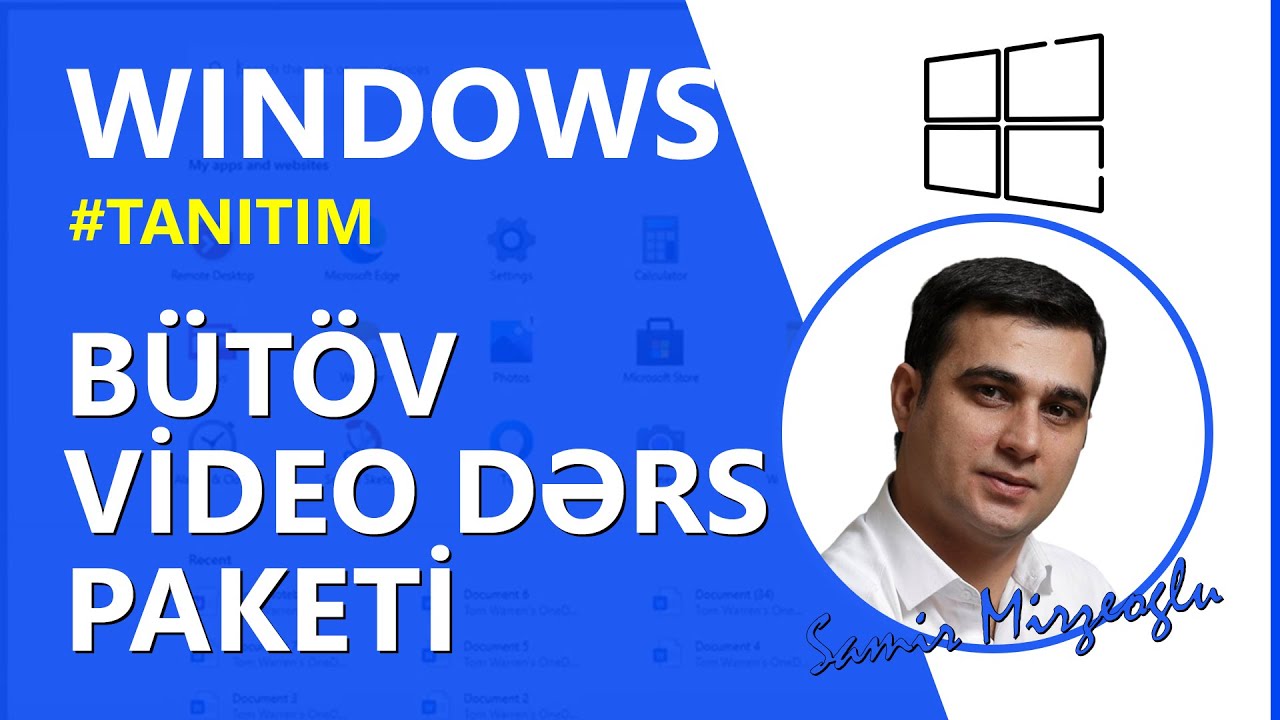 #Windowsdərsləri | Windows - Tanıtım