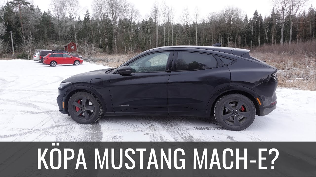 Testad: Ford Mustang Mach-E SR AWD | Elbilsmagasinet