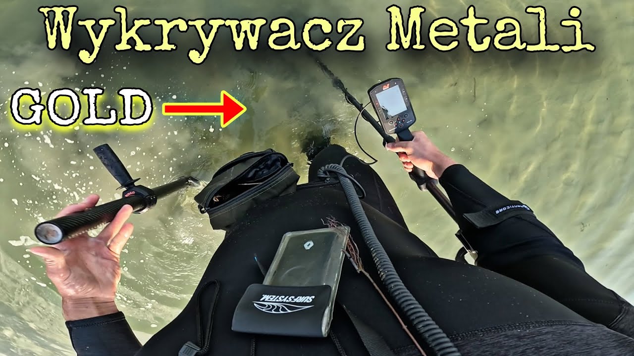 Tuptaj z Ringo! Wodne poszukiwania wykrywaczem metalu