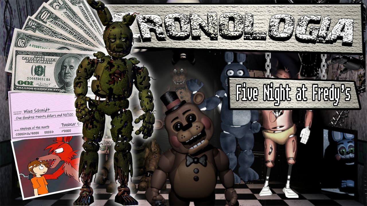 FIVE NIGHT AT FREDDY'S E SUA LINHA DO TEMPO - Quebrando Mitos #31