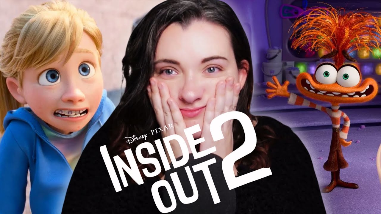 Watching *INSIDE OUT 2* for the first time!