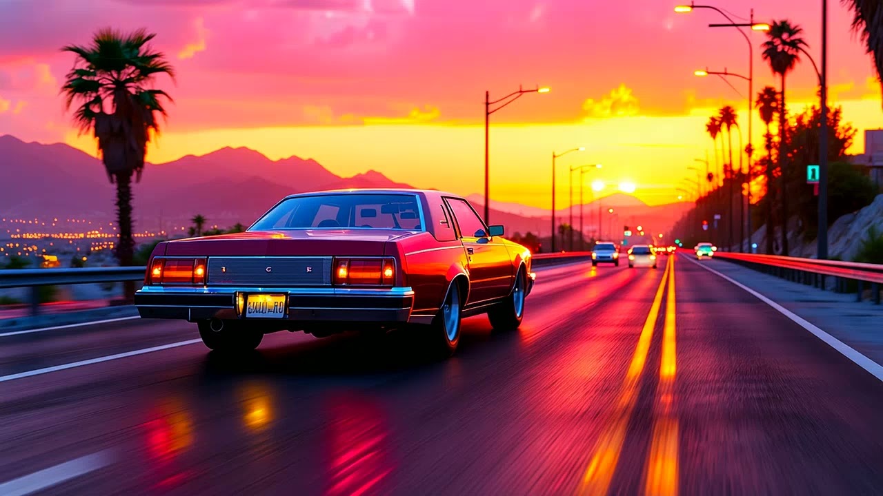 Neon Highway Dream 🌌 | 1 Hour of 80s Synthwave