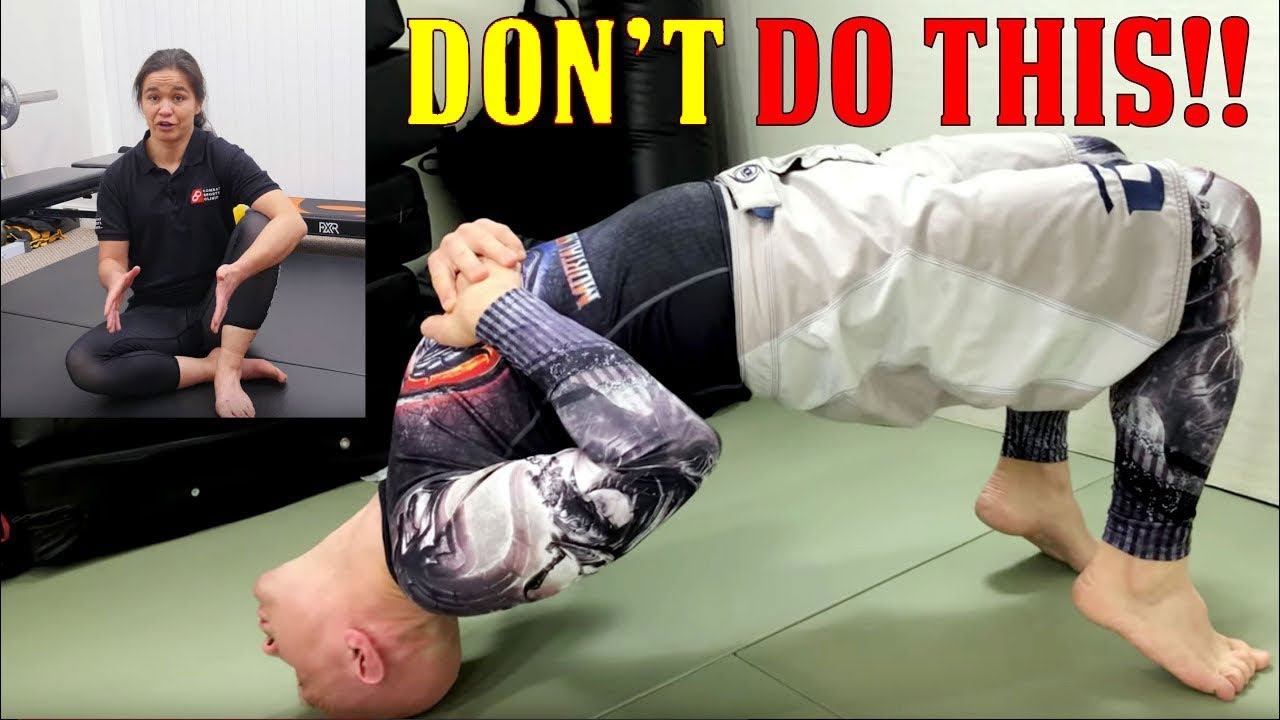 Safe Neck Strengthening for BJJ, with Dr Rosi Sexton (UFC Fighter)