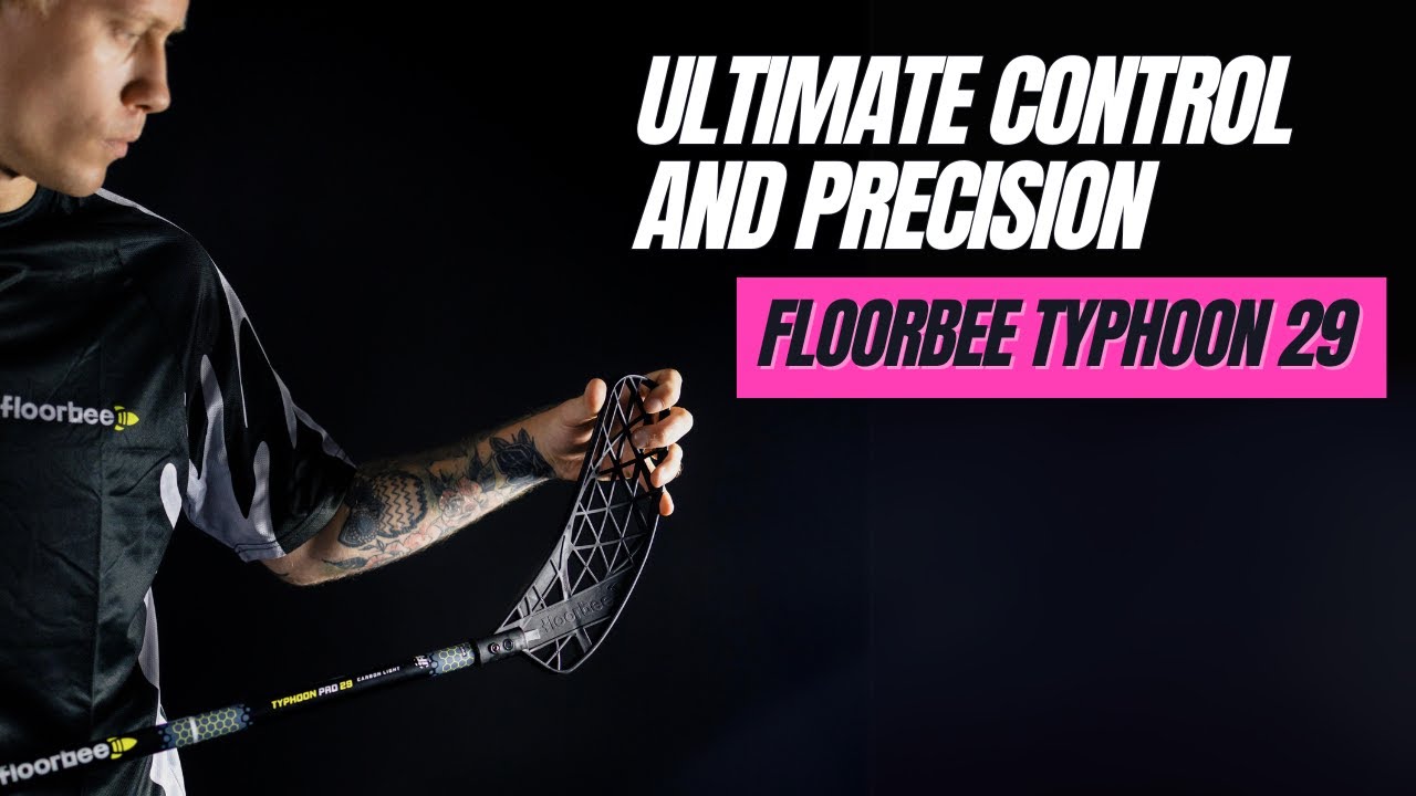 FLOORBEE Typhoon PRO 29 – Lightweight Carbon Floorball Stick with Maximum Control!
