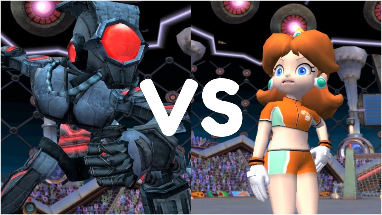 Super Mario Strikers - Super Team vs Daisy - GameCube Gameplay (720p60fps)