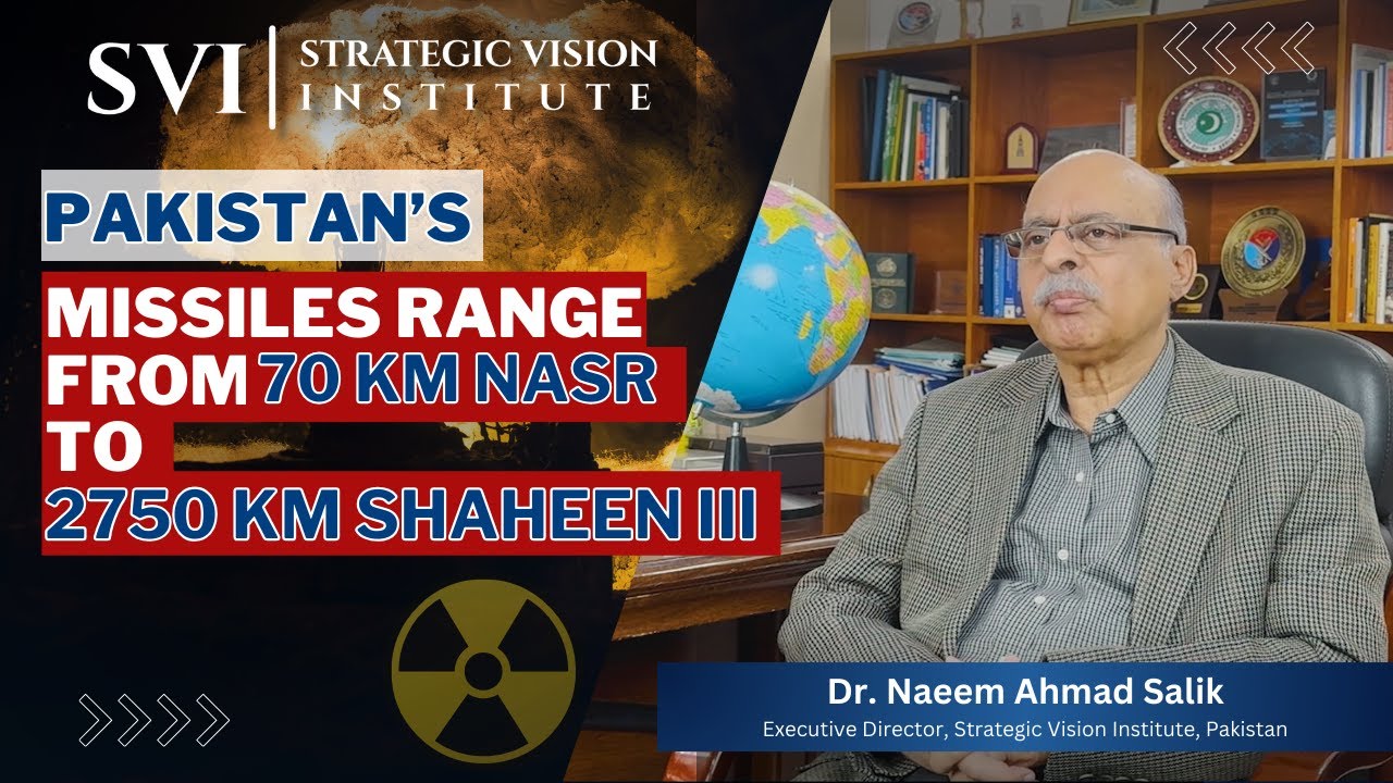 Lecture 02-B | Evolution of Pakistan's Nuclear Program: Post-1998 | SVI Lecture Series