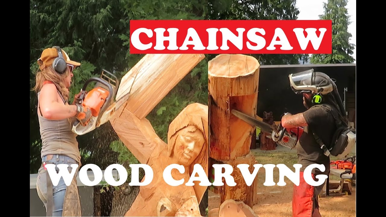 Chainsaw Wood Carving Competition, Part 2 Hope BC, 2025