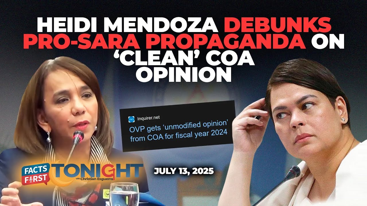 Lusot na ba talaga si Sara Duterte sa isyu ng confidential funds base sa COA?