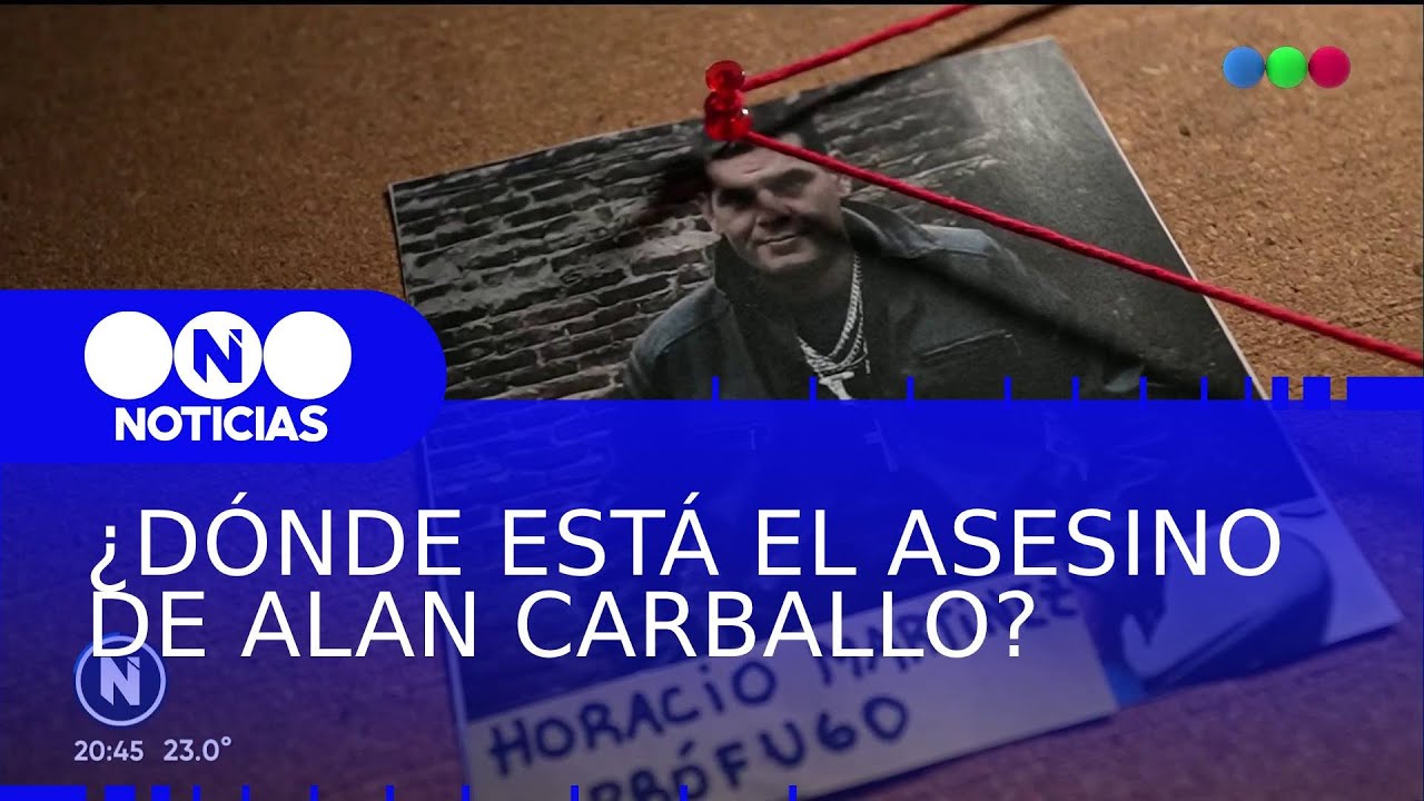 ¿DÓNDE ESTÁ y POR QUÉ NO DETIENEN al ASESINO de Alan Carballo? Por Mauro Szeta - Telefe Noticias