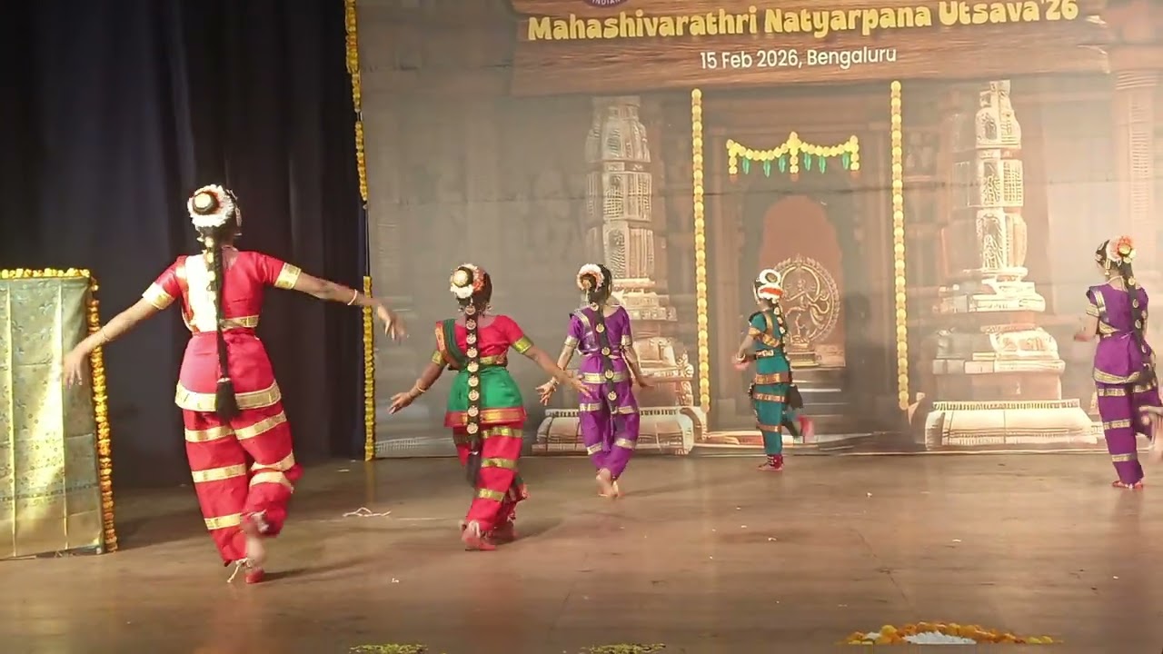 Barathanatyam natyarpana to shiva
