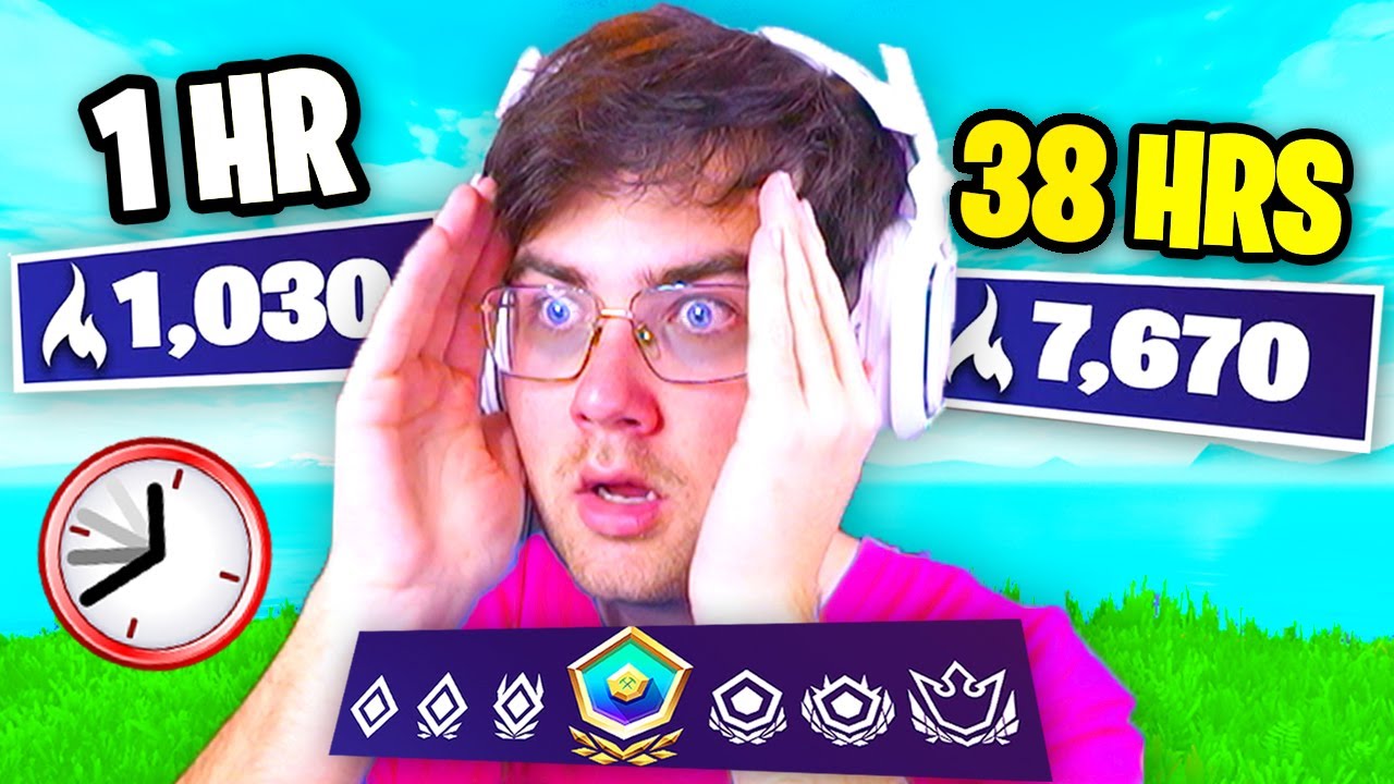 I played ARENA NON-STOP until I got CHAMPION LEAGUE... (Fortnite Competitive Season 2)