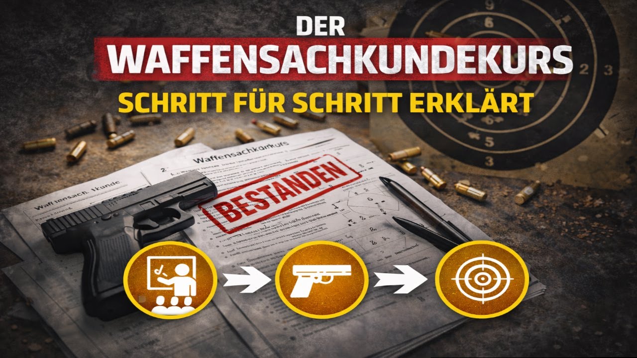 Waffensachkunde §7 WaffG - Alles über den Kurs