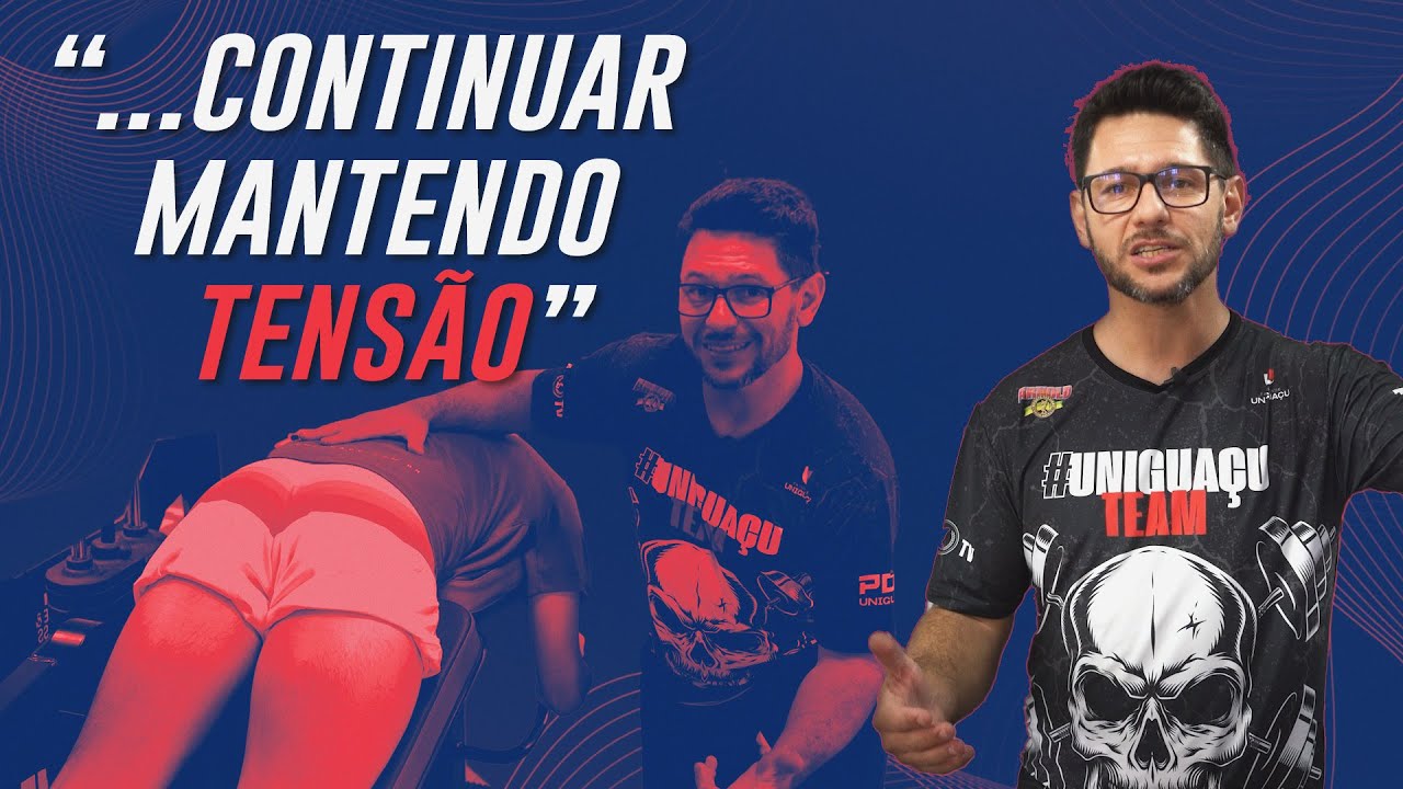 Mesa flexora: Como posicionar? Como fazer ativação?  - Drd. Roberto Grisa - Faculdade UNIGUAÇU