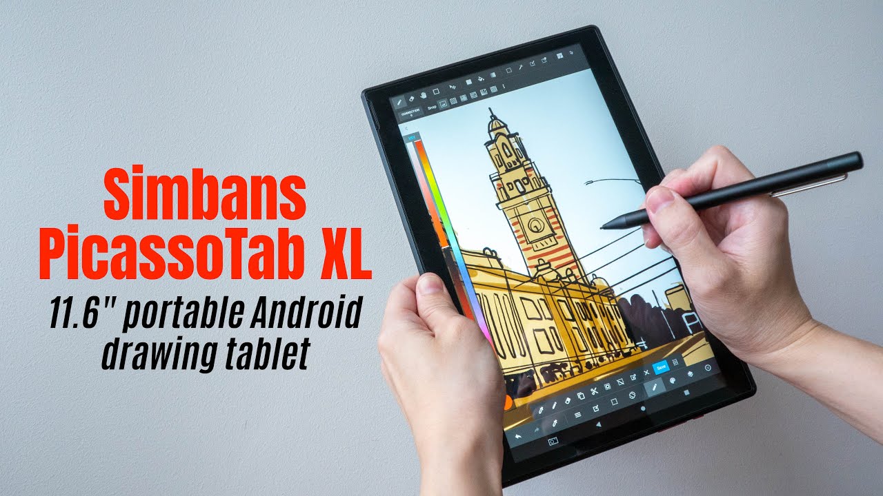 Simbans PicassoTab XL: Budget Drawing Tablet with Pen (review)
