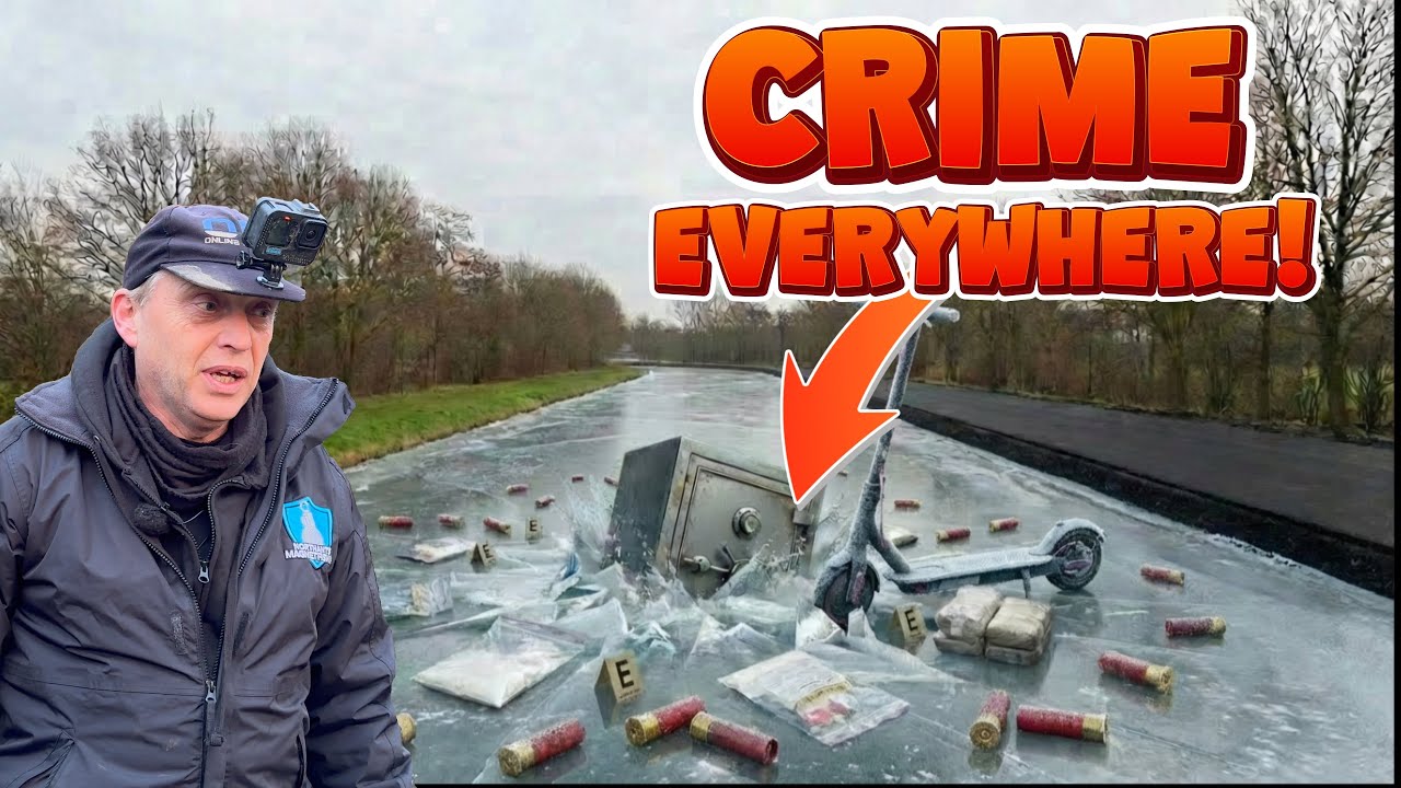 I Found Evidence Of Drug Dealing And Ammunition Magnet Fishing