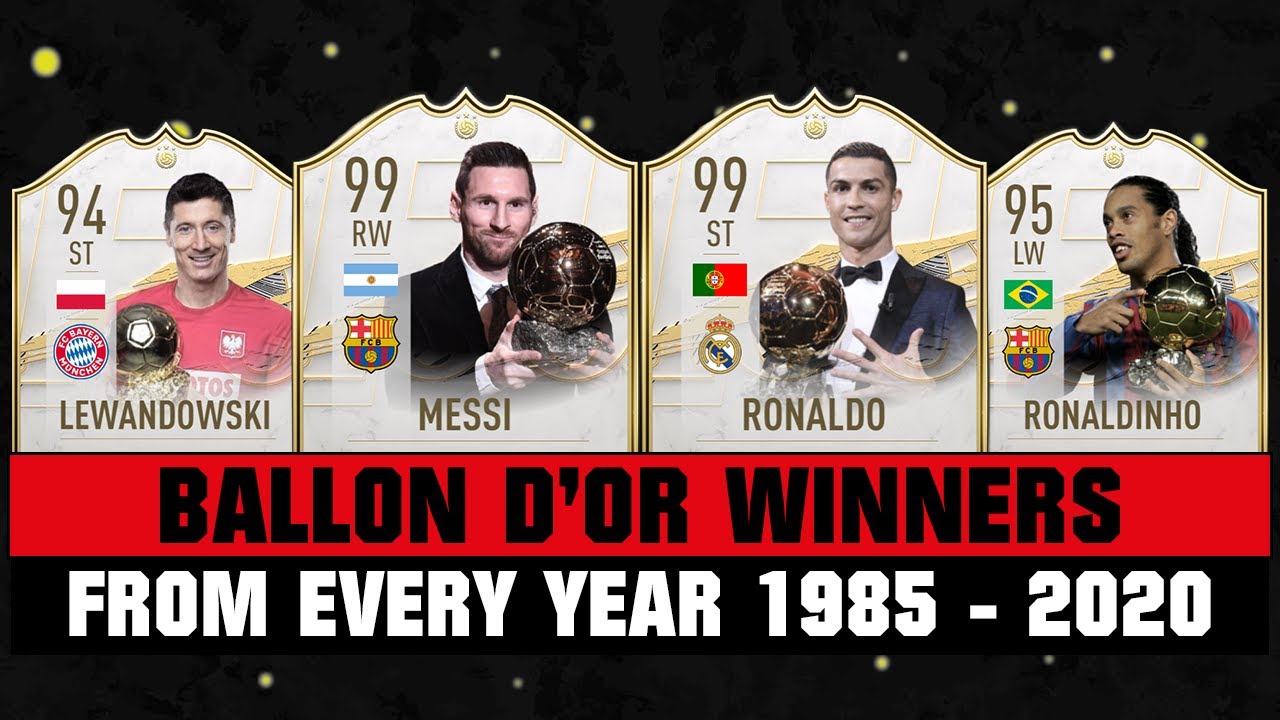 Every BALLON D'OR WINNER from 1985-2020! 😱🔥