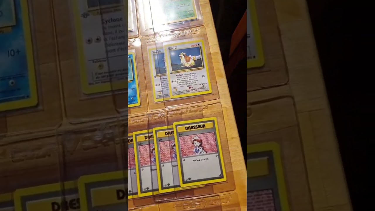 1st Edition Set de Base French | #Pokemon #Pok&eacute;mon #Pok&eacute;monFrance #Pok&eacute;monFR #SetDeBase