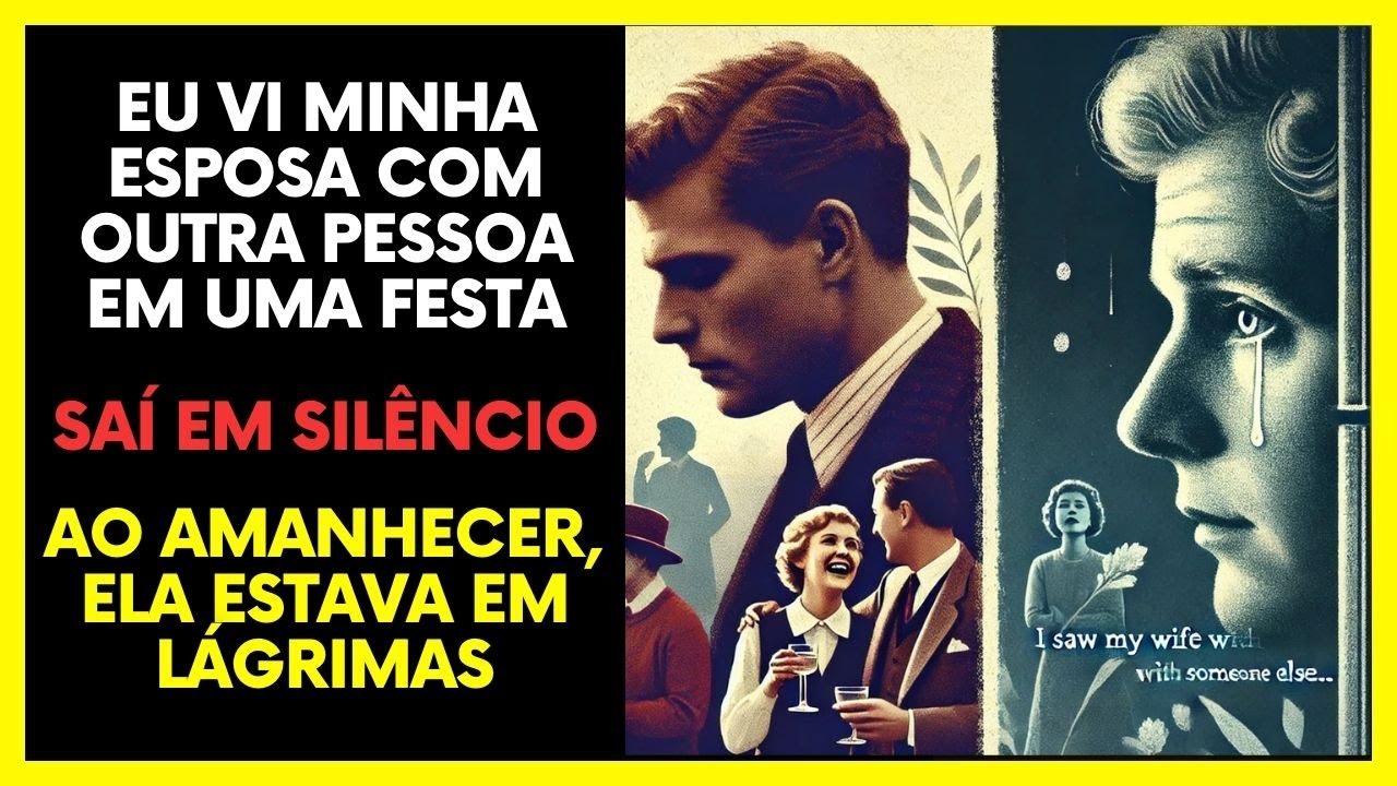 Eu Vi Minha Esposa com Outro em uma Festa. Saí em Silêncio, e Ela Estava em Lágrimas ao Amanhecer