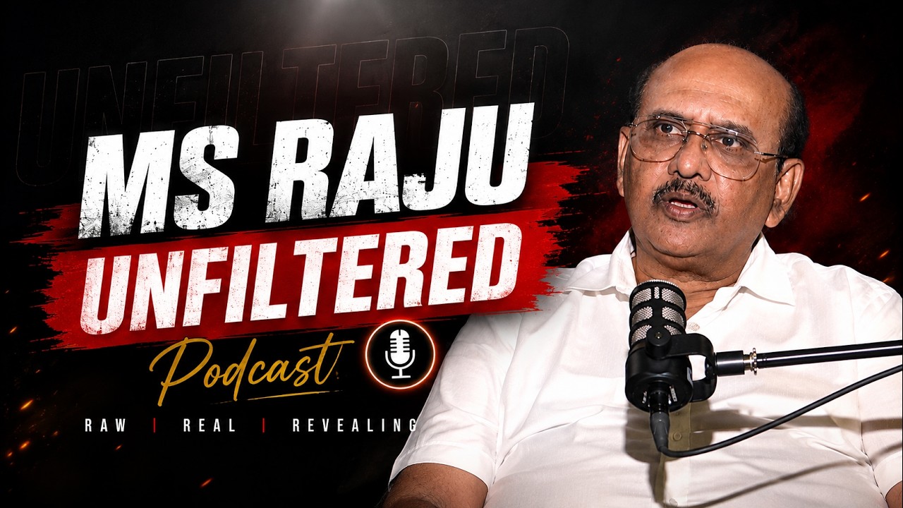 MS Raju UNFILTERED Podcast | on Agadha, Mahesh Babu, Prabhas & Cinema | Promo - TV9