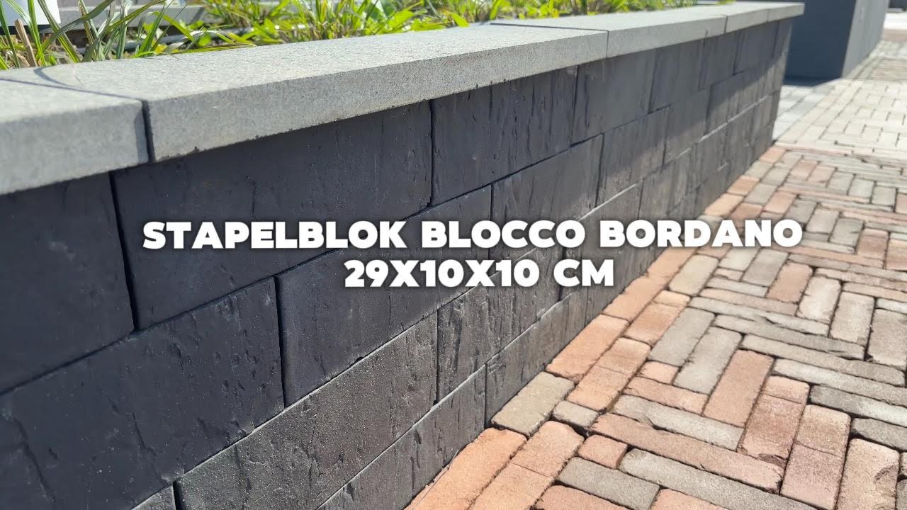 Stapelblok Blocco Bordano 29x10x10 cm