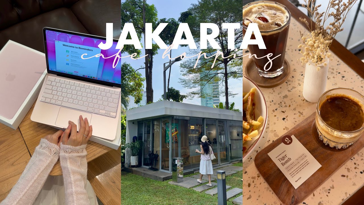 trending coffee shops & eateries in Jakarta + MacBook neo 
