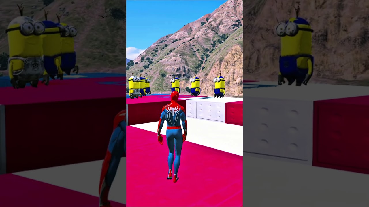 Jumps - Fails #GTA5GAMES #Epic #Ragdoll #TrendingGame #Spiderman #Game #New #Gameplay #Episode90