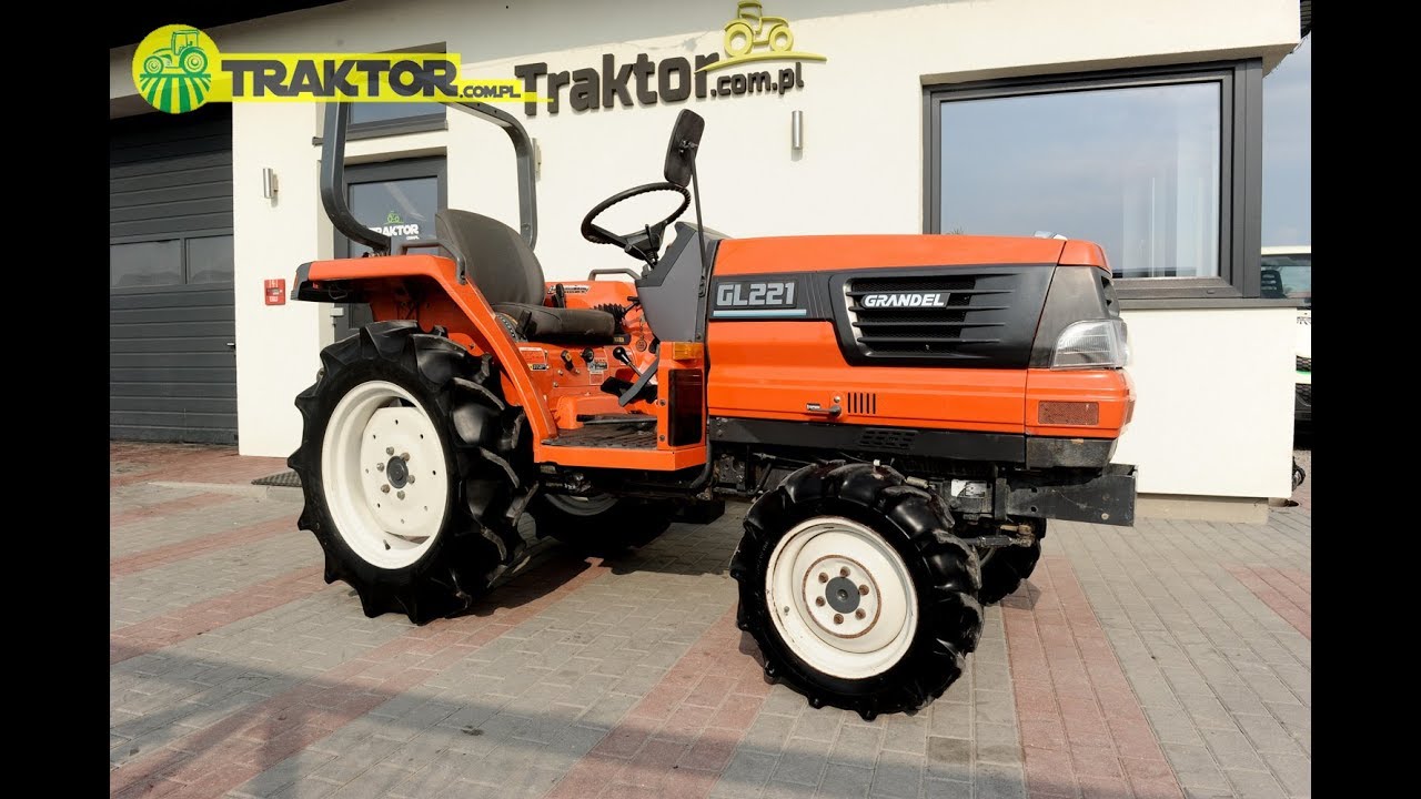 Kubota GL221 4x4 22KM japoński mini traktorek TRAKTOR.COM.PL