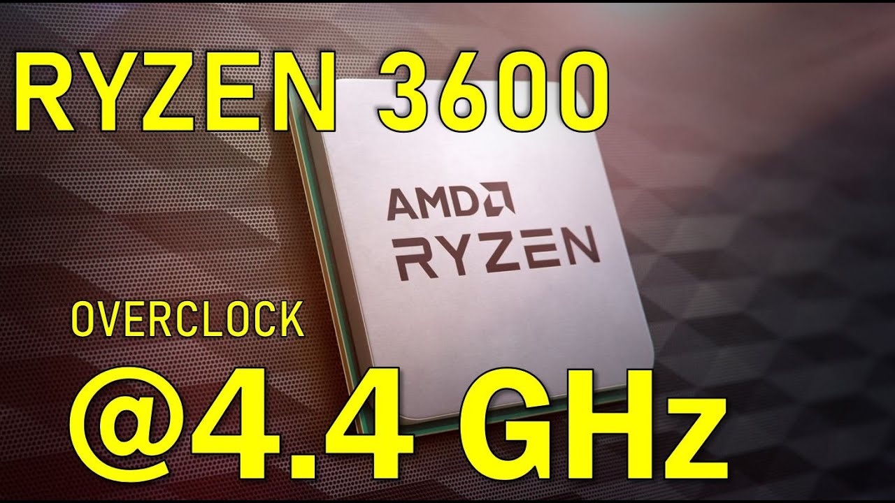 AMD Ryzen 3600 Overclock (Hız Aşırtma) Yapma Rehberi