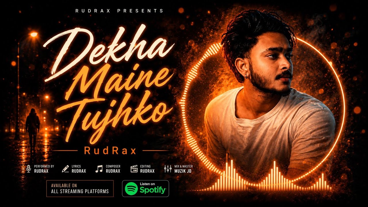 Dekha Maine Tujhko &ndash; RudRax | Official Music Video | Hindi Melodic Drill Song 2026