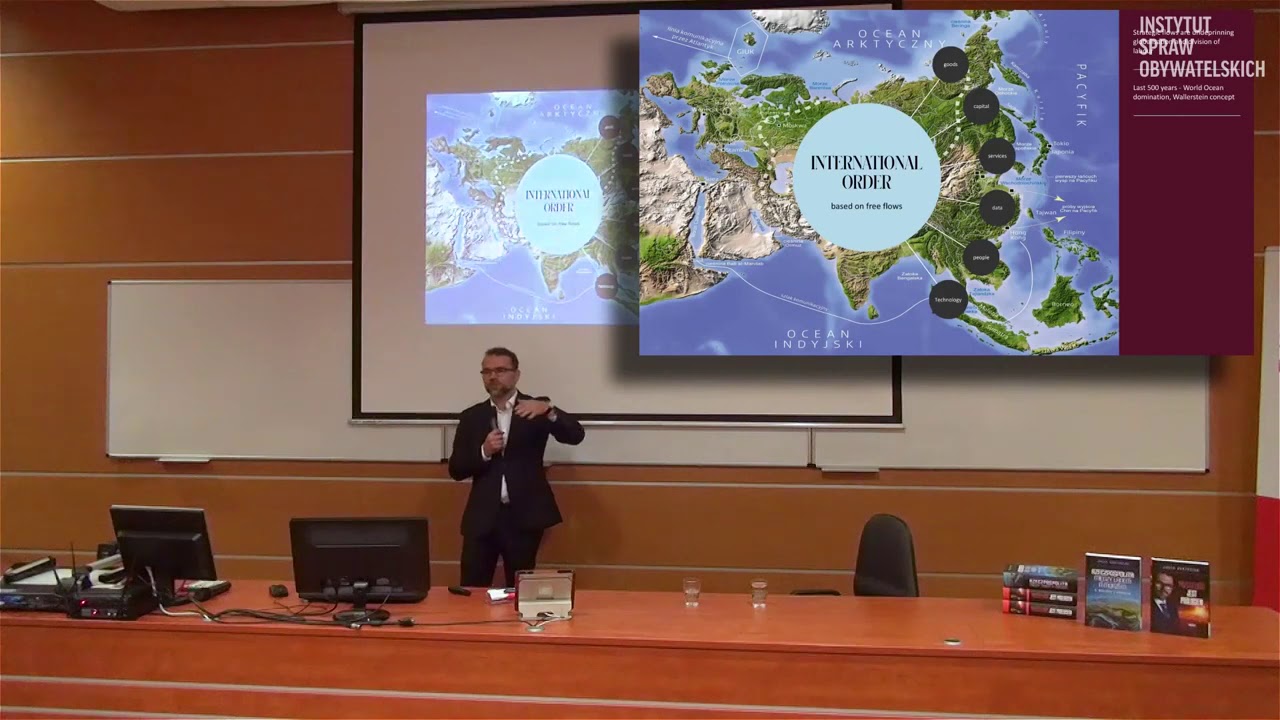 Strategiczne przepływy, czyli o władzy i geopolityce   Dr Jacek Bartosiak 24 lipca 2019