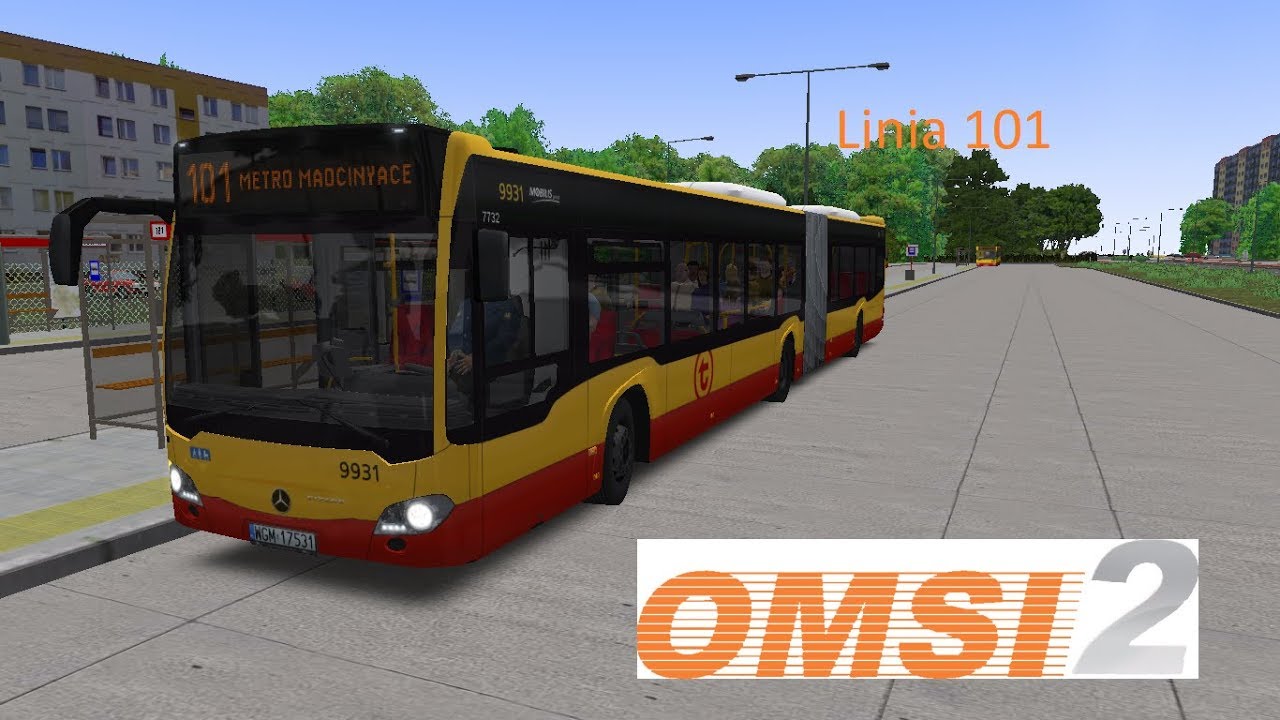 OMSI 2 Warszawa Linia 101 Mercedes-Benz Citaro G II