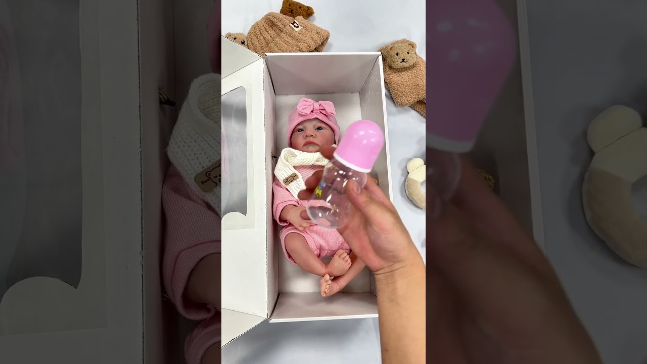 😍 Unboxing the reborn doll, do you like it? #rebornbaby #reborn #reborndoll #Unboxing #shorts