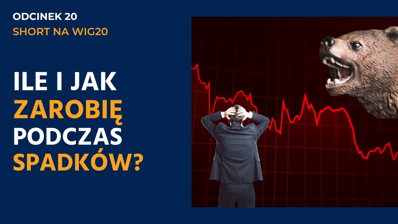 Dlaczego zaczynam shortować indeks WIG20 (grać na spadki)?