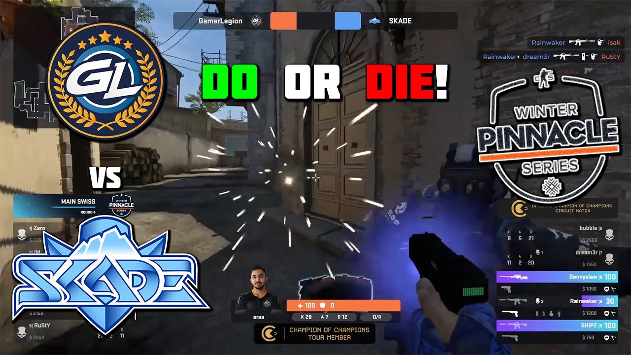 DO OR DIE! | GamerLegion vs SKADE | Pinnacle Winter Series 1 - HiGHLiGHTS | CSGO