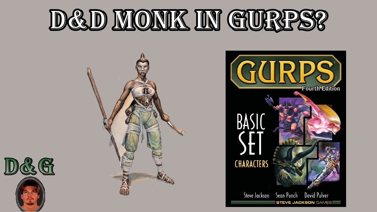 How to make a D&D monk in GURPS?