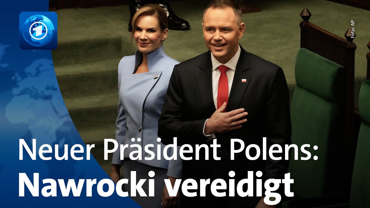 Polen: Nawrocki ab heute Staatsoberhaupt