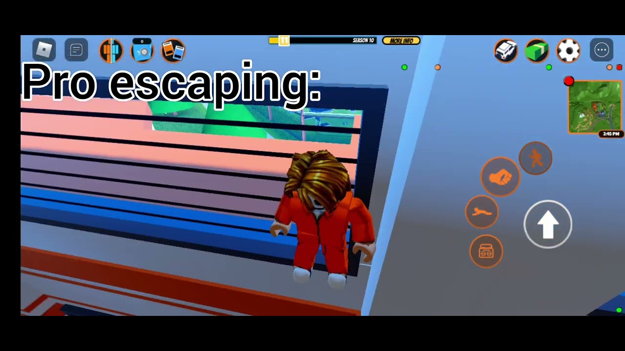 Average Player Escaping vs Pro Player Escaping... (Jailbreak)