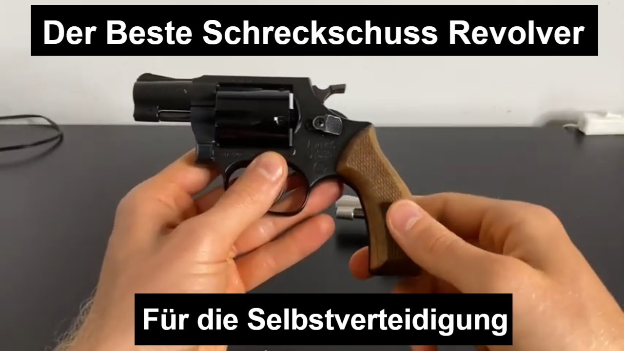 Der Beste Schreckschuss Revolver für die Selbstverteidigung Weihrauch HW 88 Super Airweight