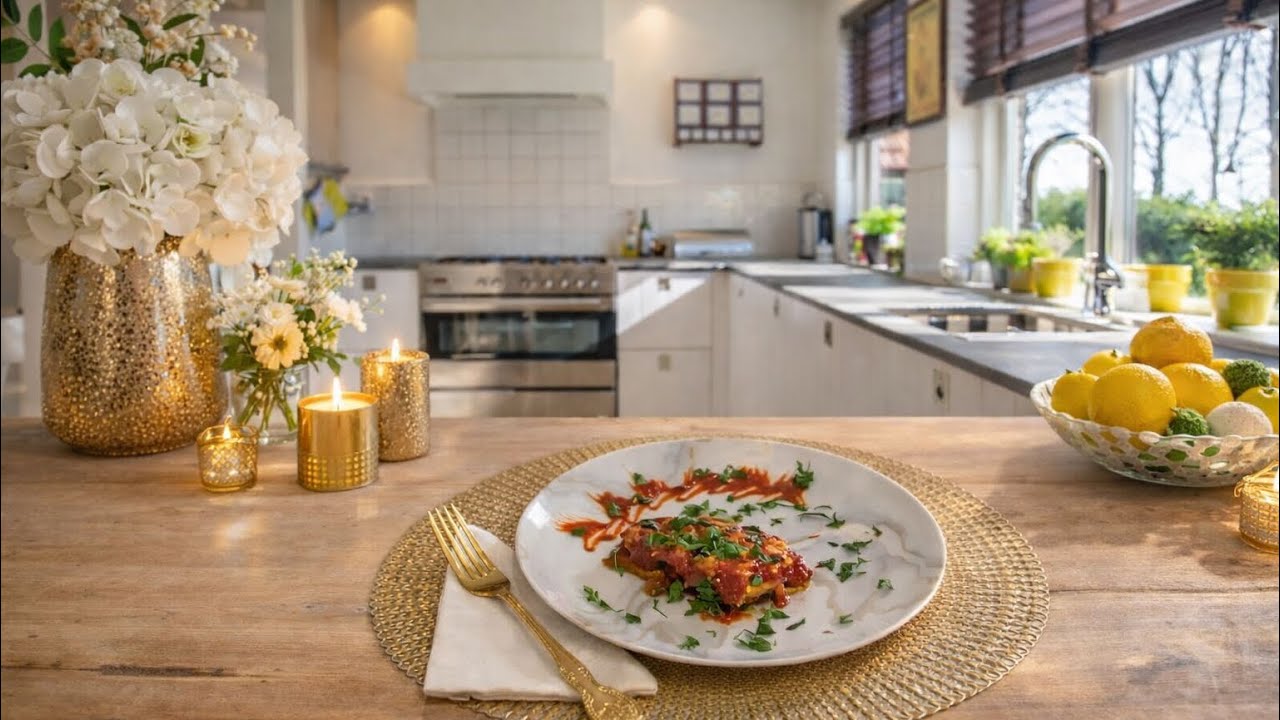 Cooking & Styling a Warm Dinner at Home