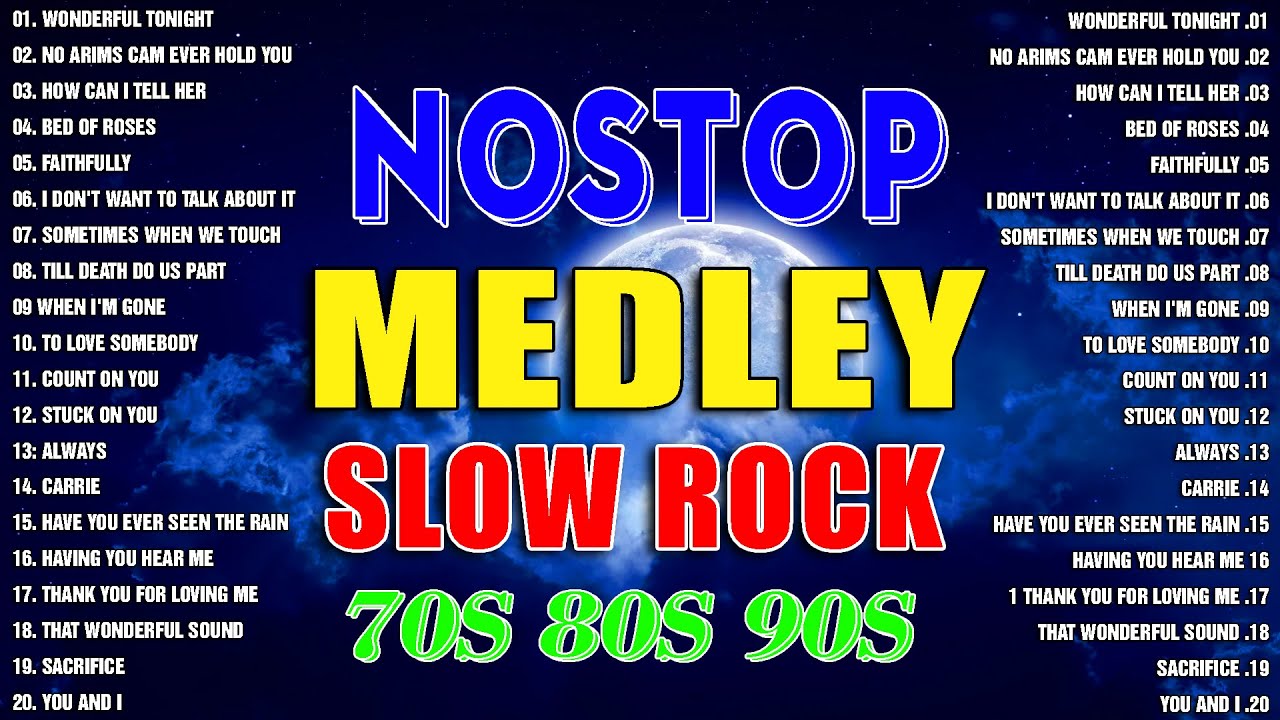 Nonstop Slow Rock Medley 💽 Best Lumang Tugtugin 🎧 Emerson Condino Nonstop Collection 2025