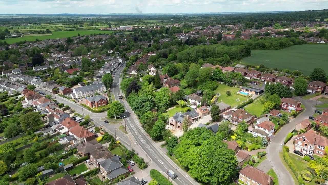 DJI Mini 3 Pro above Princes Risborough