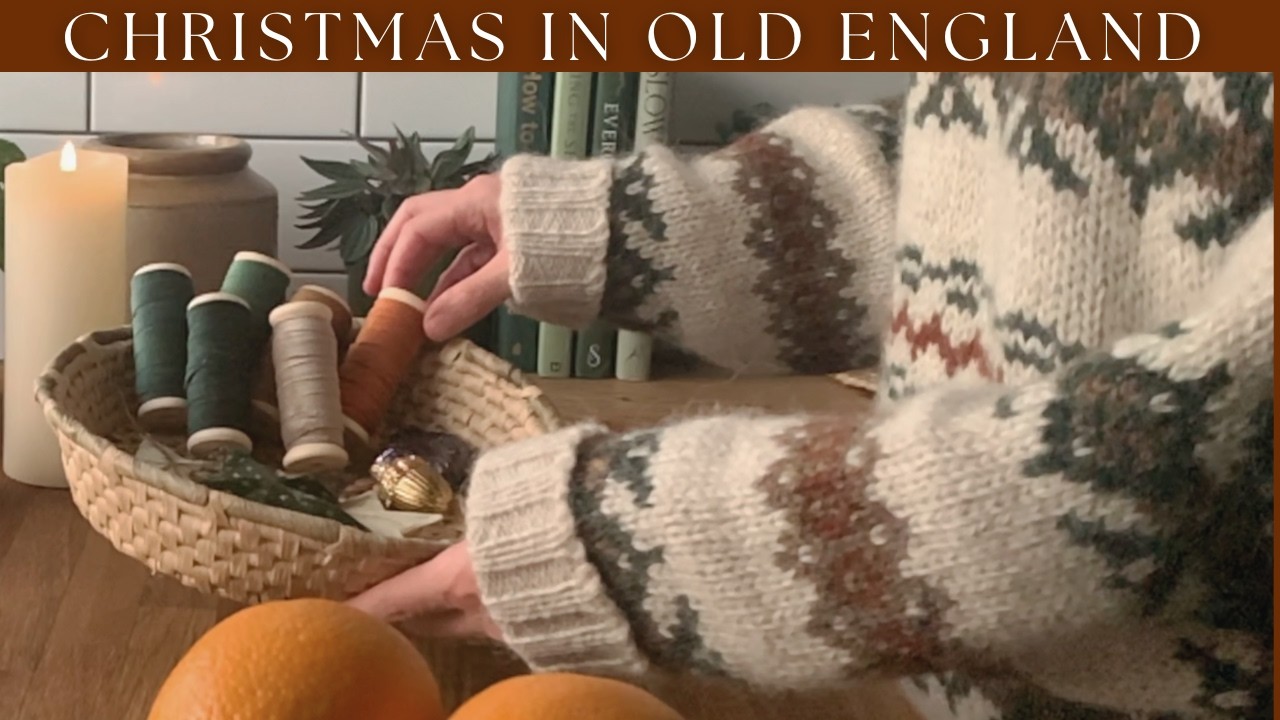SEASONAL LIVING IN AN OLD ENGLISH MARKET TOWN | Preparing for Christmas in England; a cosy vlog