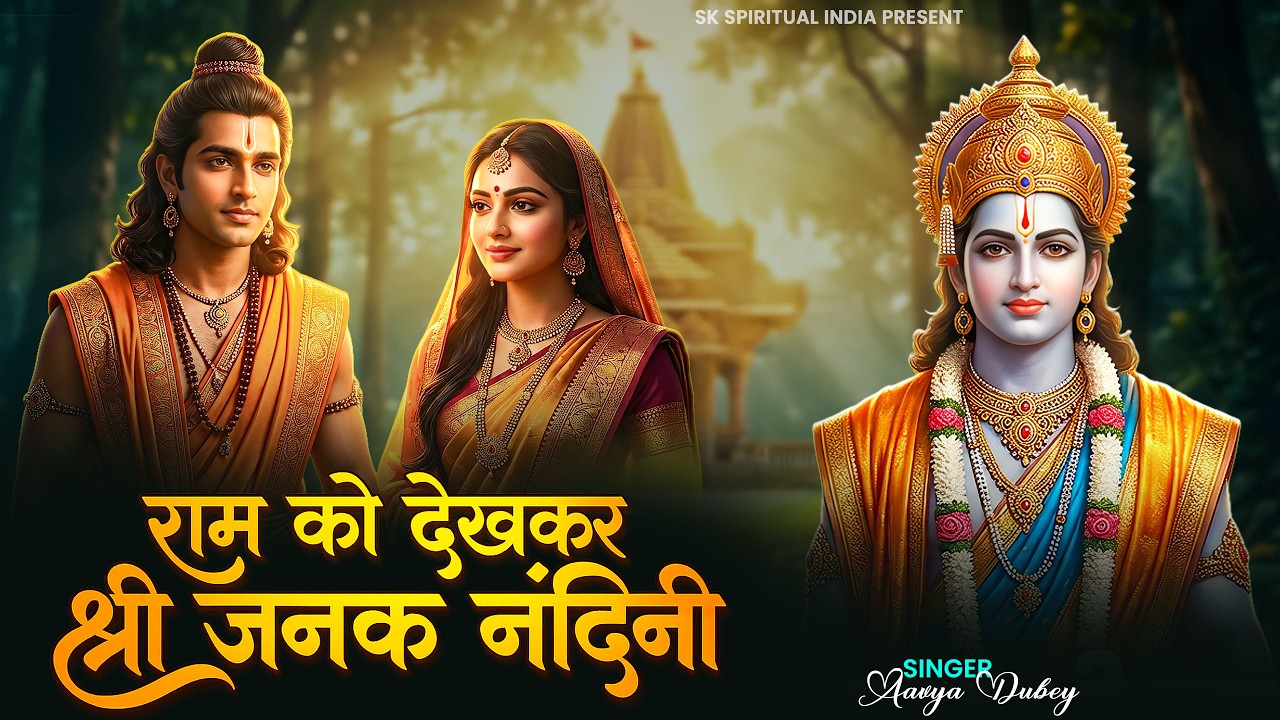 राम को देखकर श्री जनक नंदिनी  | Ram Ko Dekhkar Shreee Janak Nandni |  Heart Touching Sita Ram Bhajan