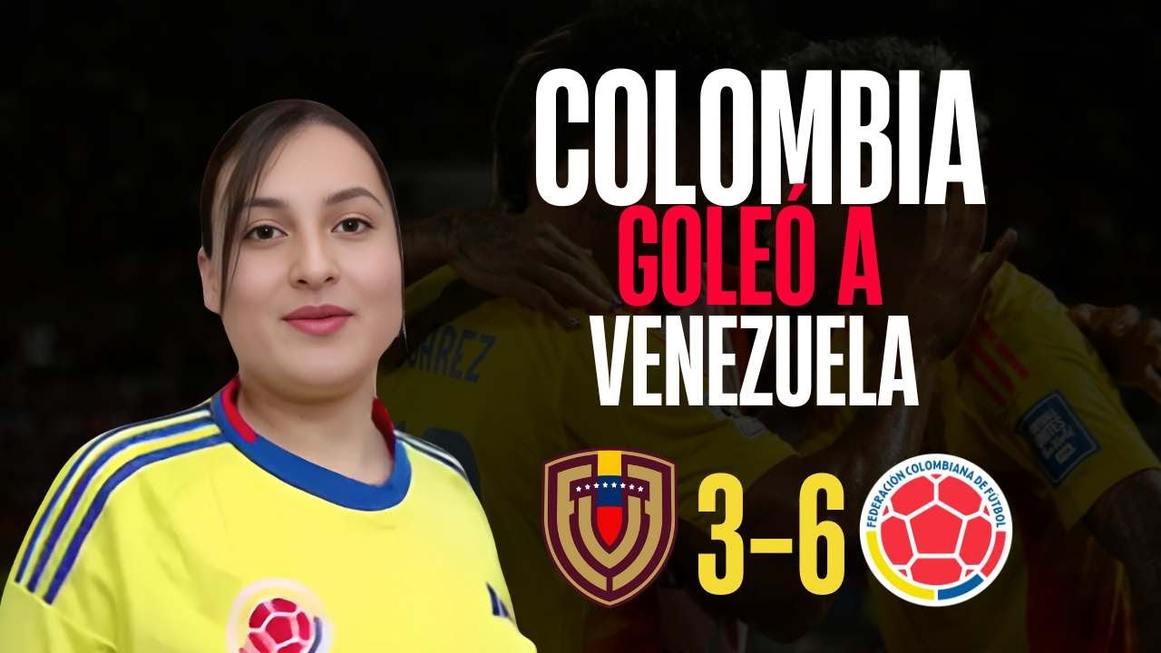 Reaccionando al PARTIDAZO: 🇻🇪Venezuela 3 – 6 Colombia 🇨🇴 por Eliminatorias de CONMEBOL ⚽🔥