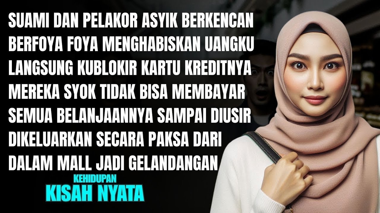 SUAMI ASYIK KENCAN SAMA PELAKOR DI MALL, PAS MAU BAYAR SEMUA ATM-NYA LANGSUNG KU BLOKIR! AUTO SYOK!