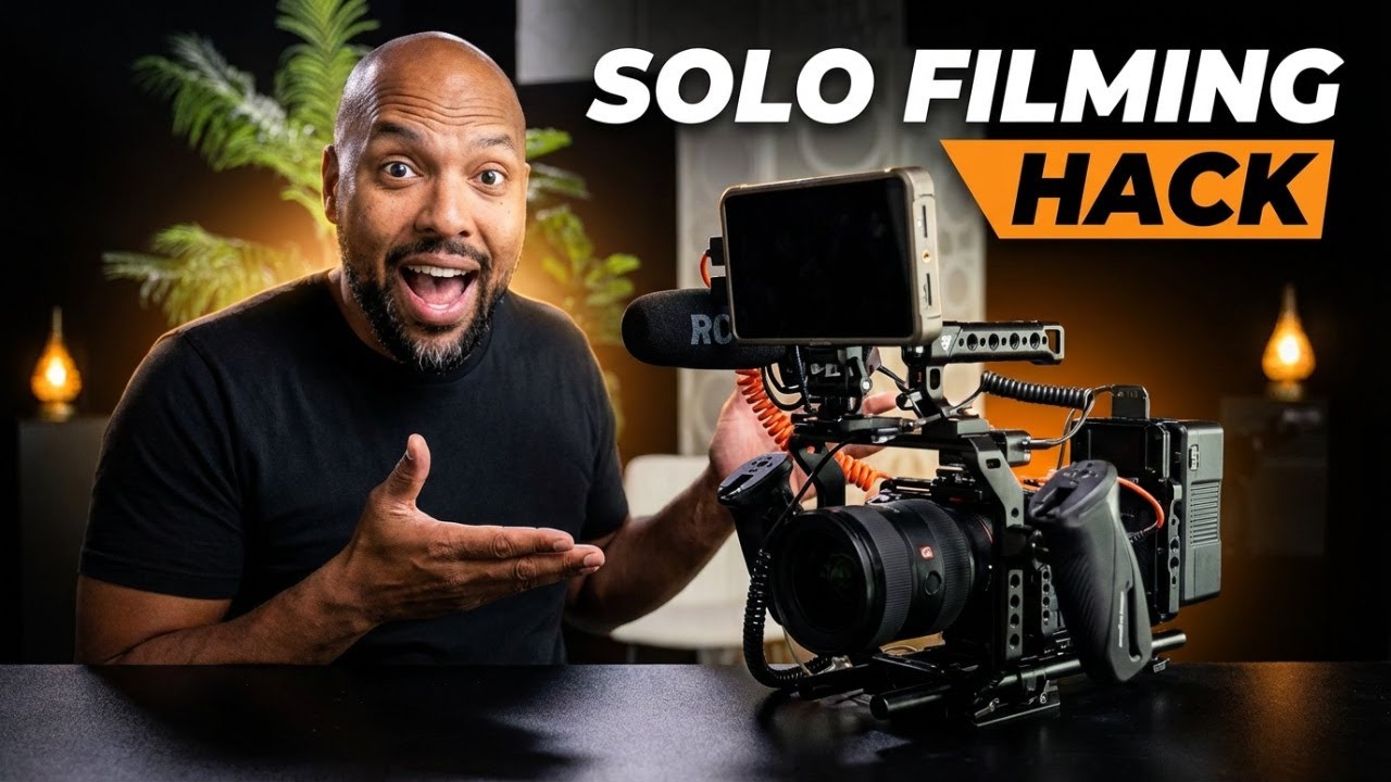 The Cage That Makes Solo Filming Actually Work: Bright Tangerine Halo