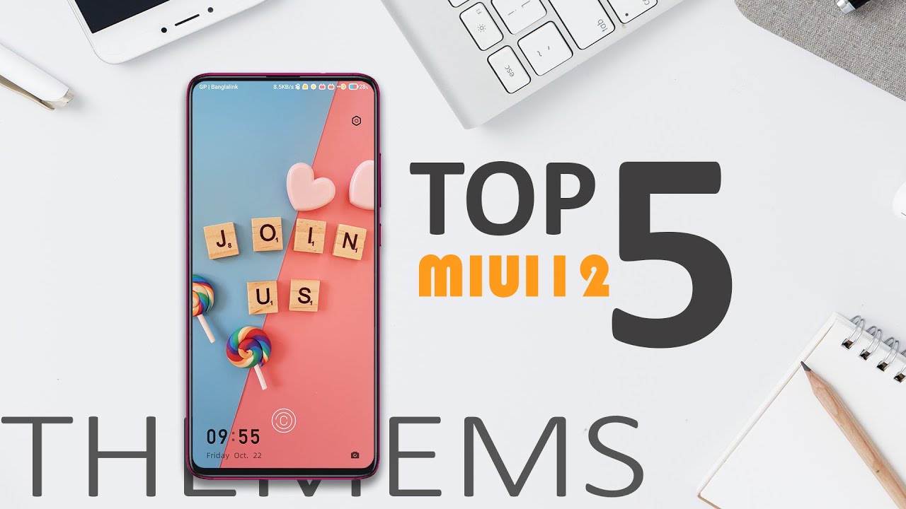 TOP 5 MIUI 12 Themes | Secret and Hidden MIUI 12 Themes You Should Try!